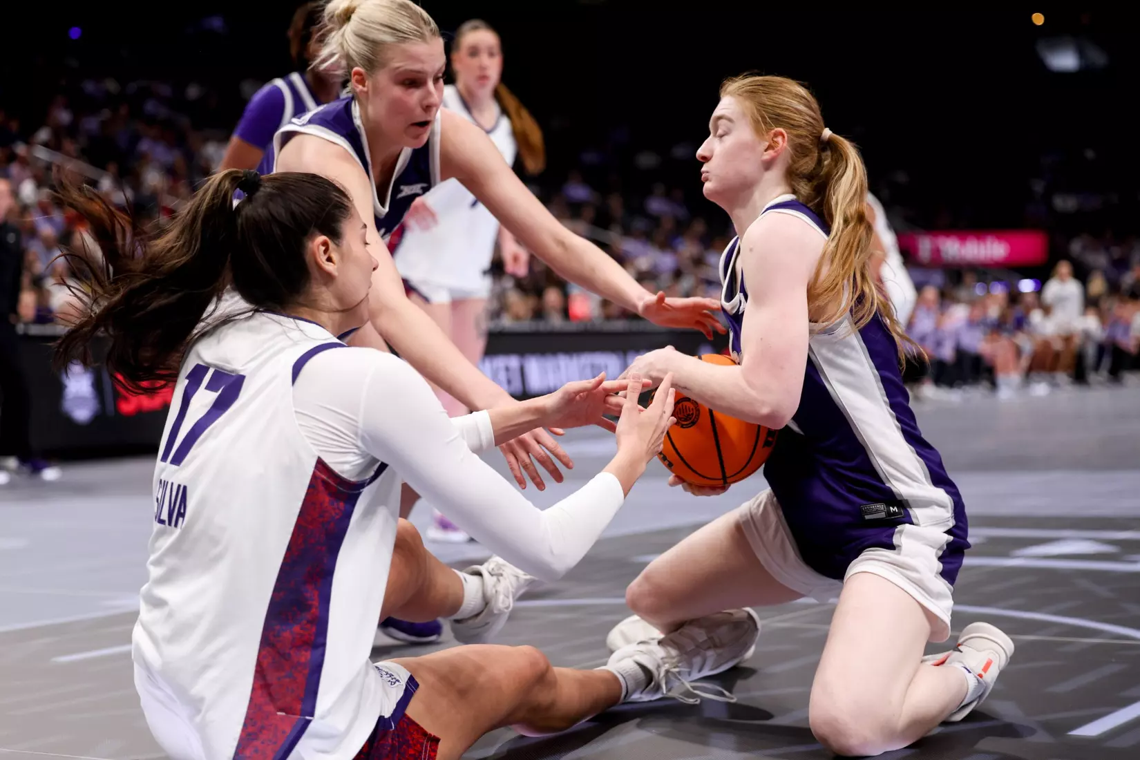 K-State Women's Basketball vs TCU - 2026 Big 12 Women's Basketball Tournament Semifinal - T-Mobile Center - Kansas City, Missouri - Final Score: KSU 62, TCU 74