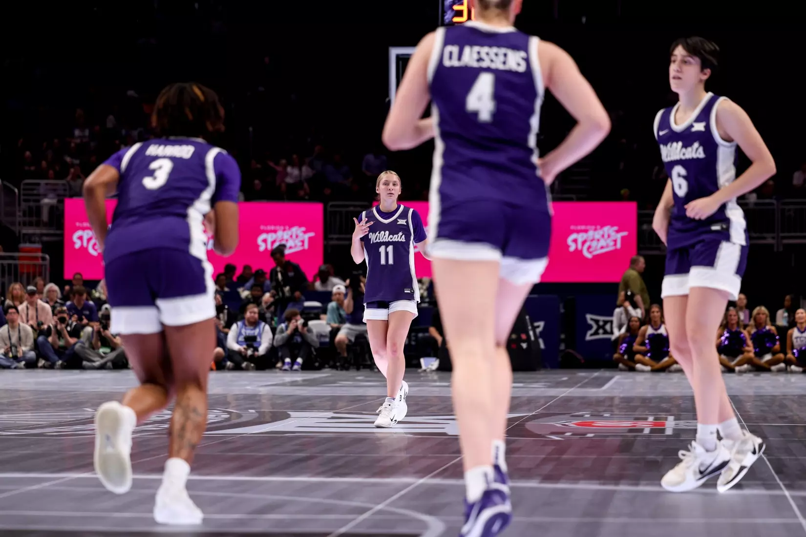 K-State Women's Basketball vs TCU - 2026 Big 12 Women's Basketball Tournament Semifinal - T-Mobile Center - Kansas City, Missouri - Final Score: KSU 62, TCU 74