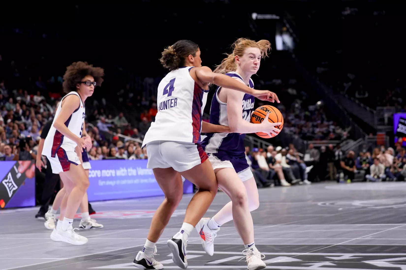 K-State Women's Basketball vs TCU - 2026 Big 12 Women's Basketball Tournament Semifinal - T-Mobile Center - Kansas City, Missouri - Final Score: KSU 62, TCU 74