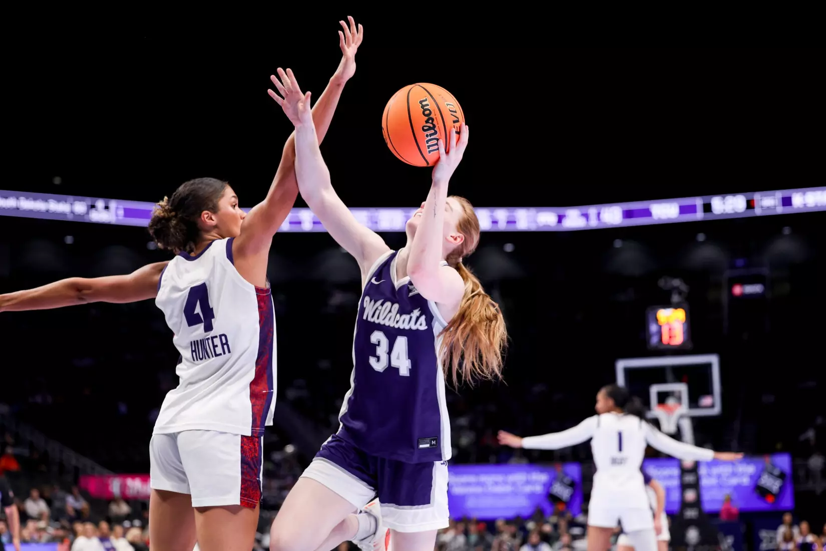 K-State Women's Basketball vs TCU - 2026 Big 12 Women's Basketball Tournament Semifinal - T-Mobile Center - Kansas City, Missouri - Final Score: KSU 62, TCU 74