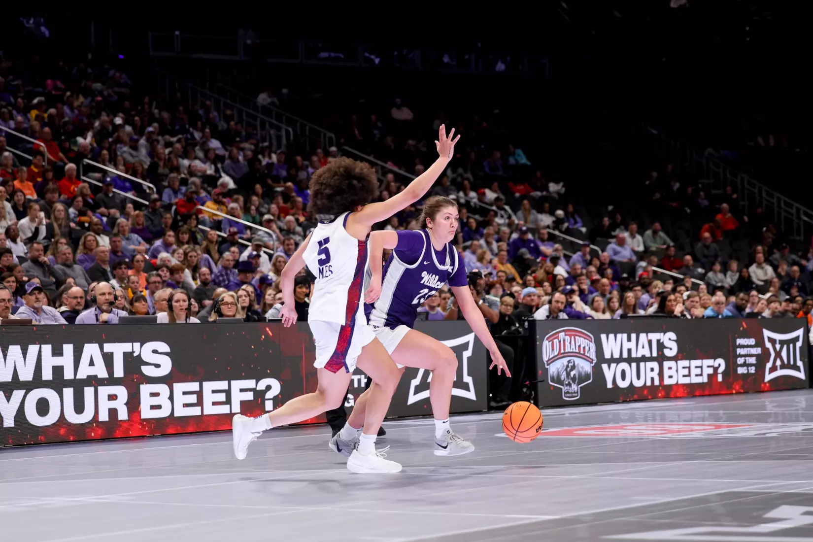 K-State Women's Basketball vs TCU - 2026 Big 12 Women's Basketball Tournament Semifinal - T-Mobile Center - Kansas City, Missouri - Final Score: KSU 62, TCU 74