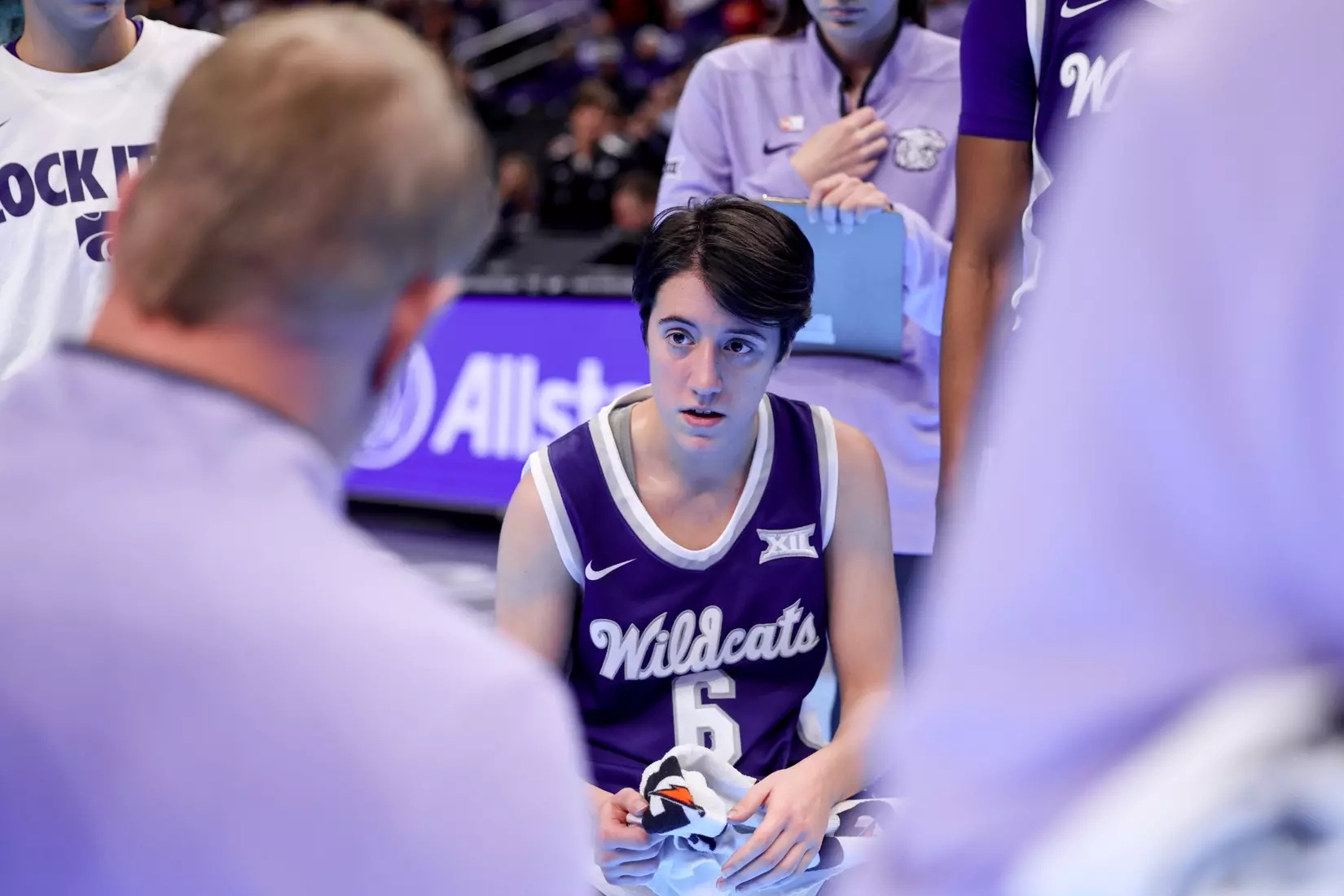 K-State Women's Basketball vs TCU - 2026 Big 12 Women's Basketball Tournament Semifinal - T-Mobile Center - Kansas City, Missouri - Final Score: KSU 62, TCU 74