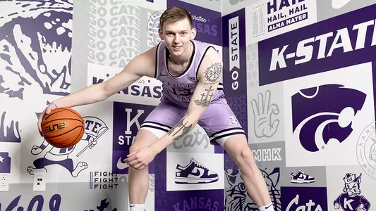 K-State Men's Basketball Recruit, April 11, 2026.
(Photo: Will Huster/K-State Sports)