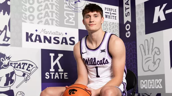 K-State Men's Basketball Recruit, April 11, 2026.
(Photo: Will Huster/K-State Sports)