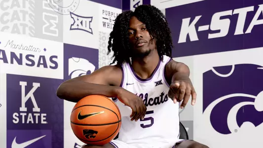 K-State Men's Basketball Recruit, April 19, 2026.
(Photo: Will Huster/K-State Sports)