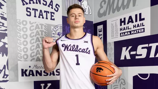 K-State Men's Basketball Recruit, April 21, 2026.
(Photo: Will Huster/K-State Sports)