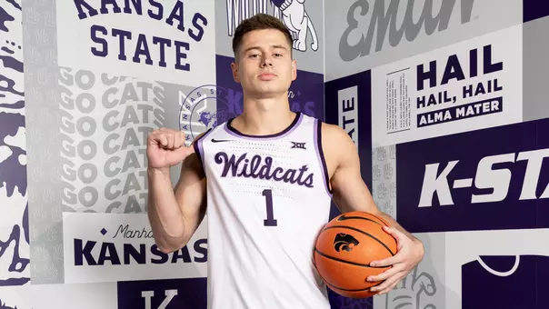 K-State Men's Basketball Recruit, April 21, 2026.
(Photo: Will Huster/K-State Sports)