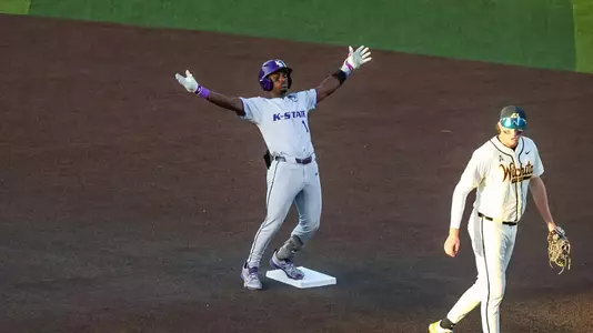 K-State Baseball at Wichita State - Tuesday, April 7, 2026 - Eck Stadium - Wichita, KS - Final Score KSU 10, Wichita State 6
