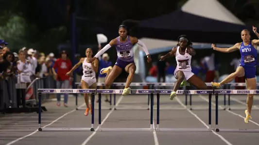 TF Vanessa Mercera Big 12 400 hurdles champion May 16, 2026