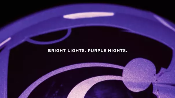 Bright Lights Purple Nights