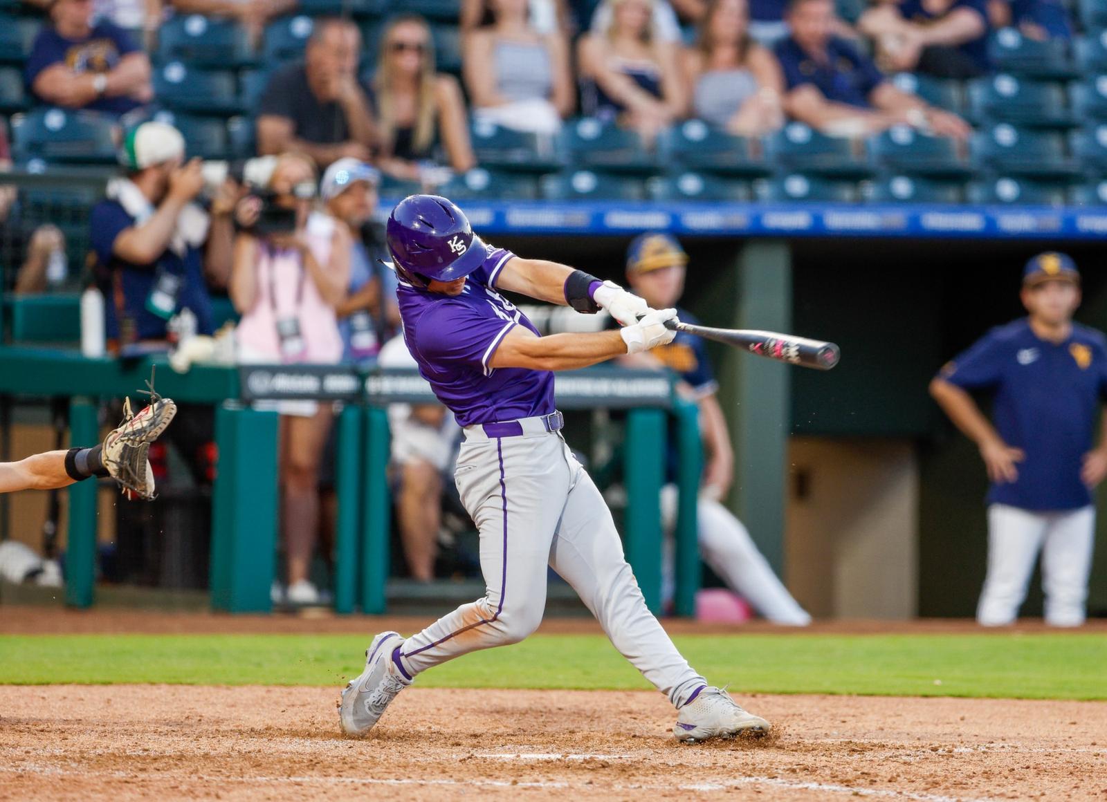 K-State Baseball vs West Virginia, Thursday, May 21, 2026, Surprise Stadium, Surprise, AZ Final Score: KSU 2, WVU 4