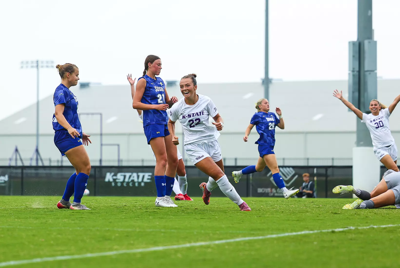 K-State Soccer vs South Dakota State, Sunday, August 23, 2026, Manhattan, KS Final Score: KSU 2, SDSU 0