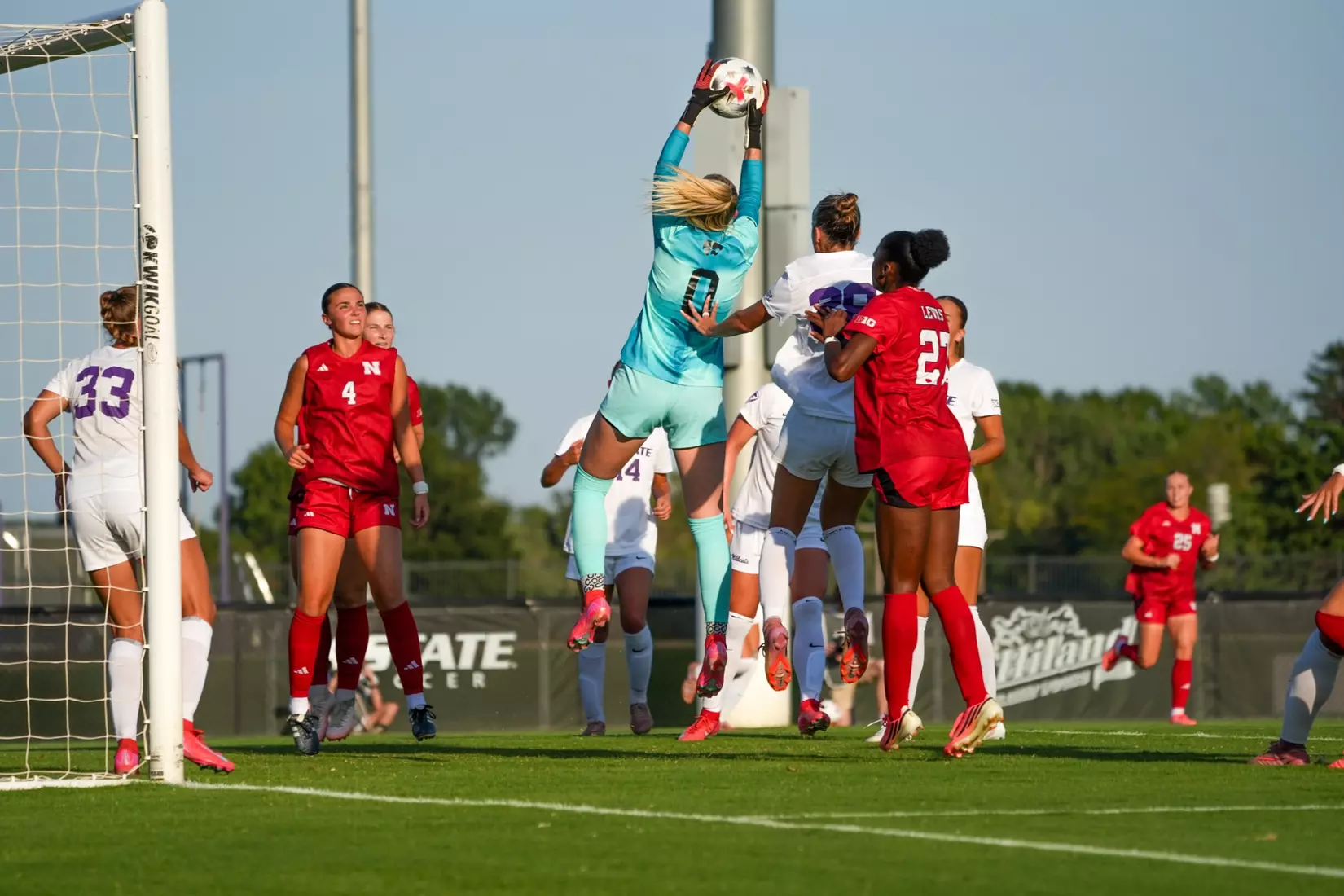 K-State Soccer vs University of Nebraska-Lincoln, Sunday, August 30, 2026, Manhattan, KS Final Score: KSU 0, Nebraska 0