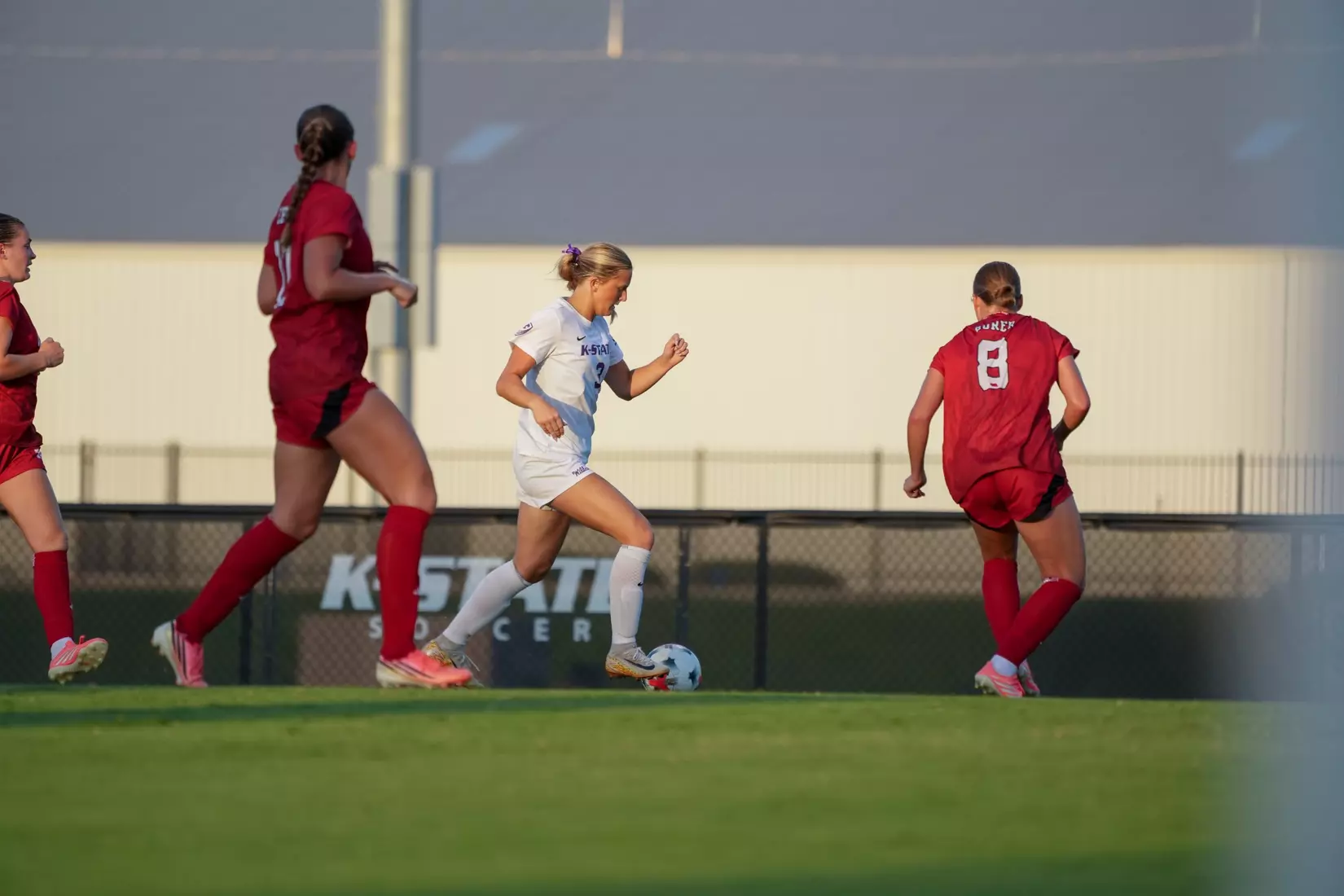 K-State Soccer vs University of Nebraska-Lincoln, Sunday, August 30, 2026, Manhattan, KS Final Score: KSU 0, Nebraska 0