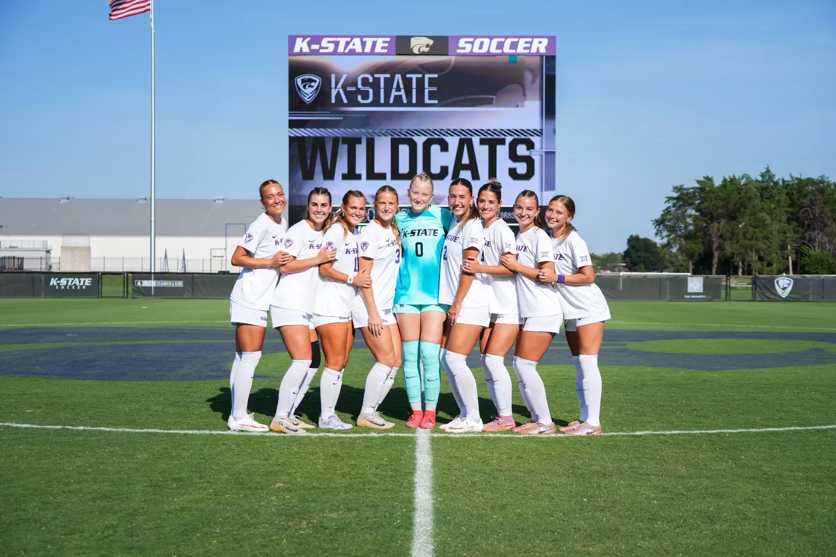 K-State Soccer vs University of Nebraska-Lincoln, Sunday, August 30, 2026, Manhattan, KS Final Score: KSU 0, Nebraska 0
