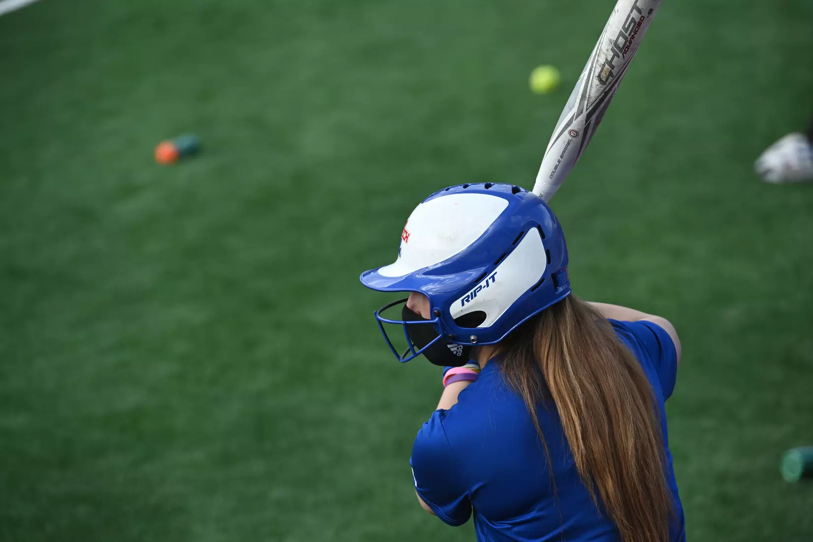 Louisiana Tech Universityâ??s Softball team holds its first practice on the new field, Tuesday, February 9, 2021. Photo by Emerald McIntyre/Louisiana Tech University