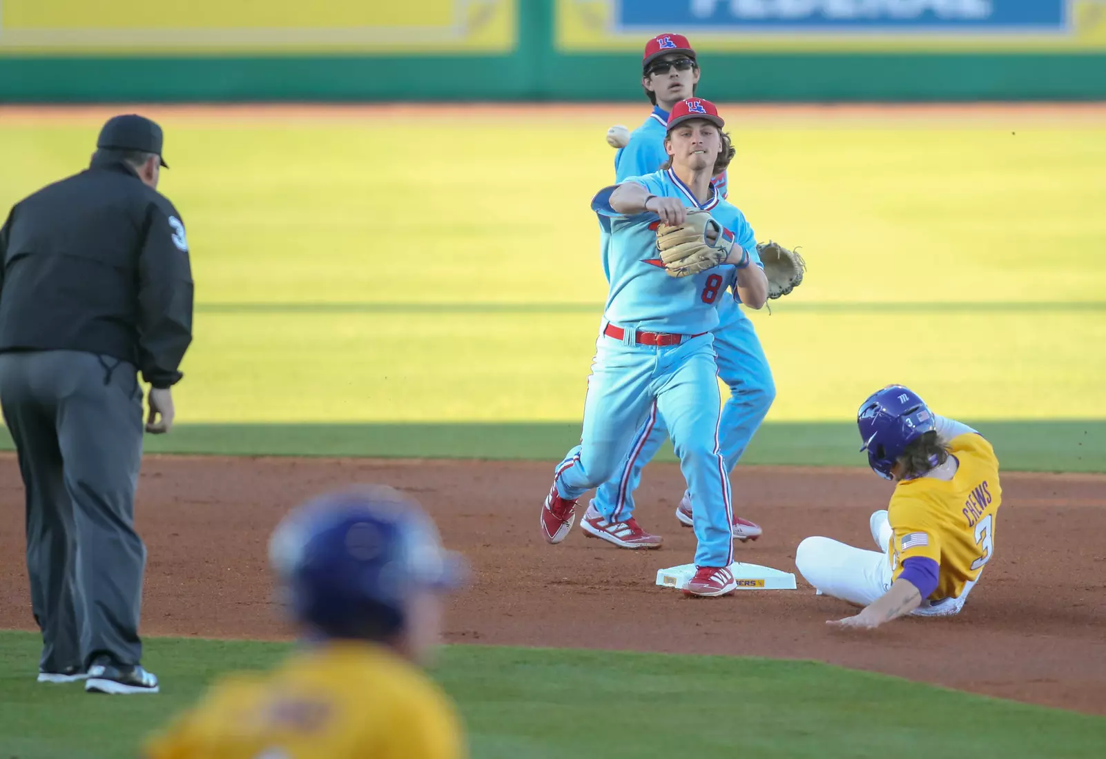 The Bulldogs fell 16-7 to No. 11 LSU on Monday, Feb. 22, at Alex Box Stadium.