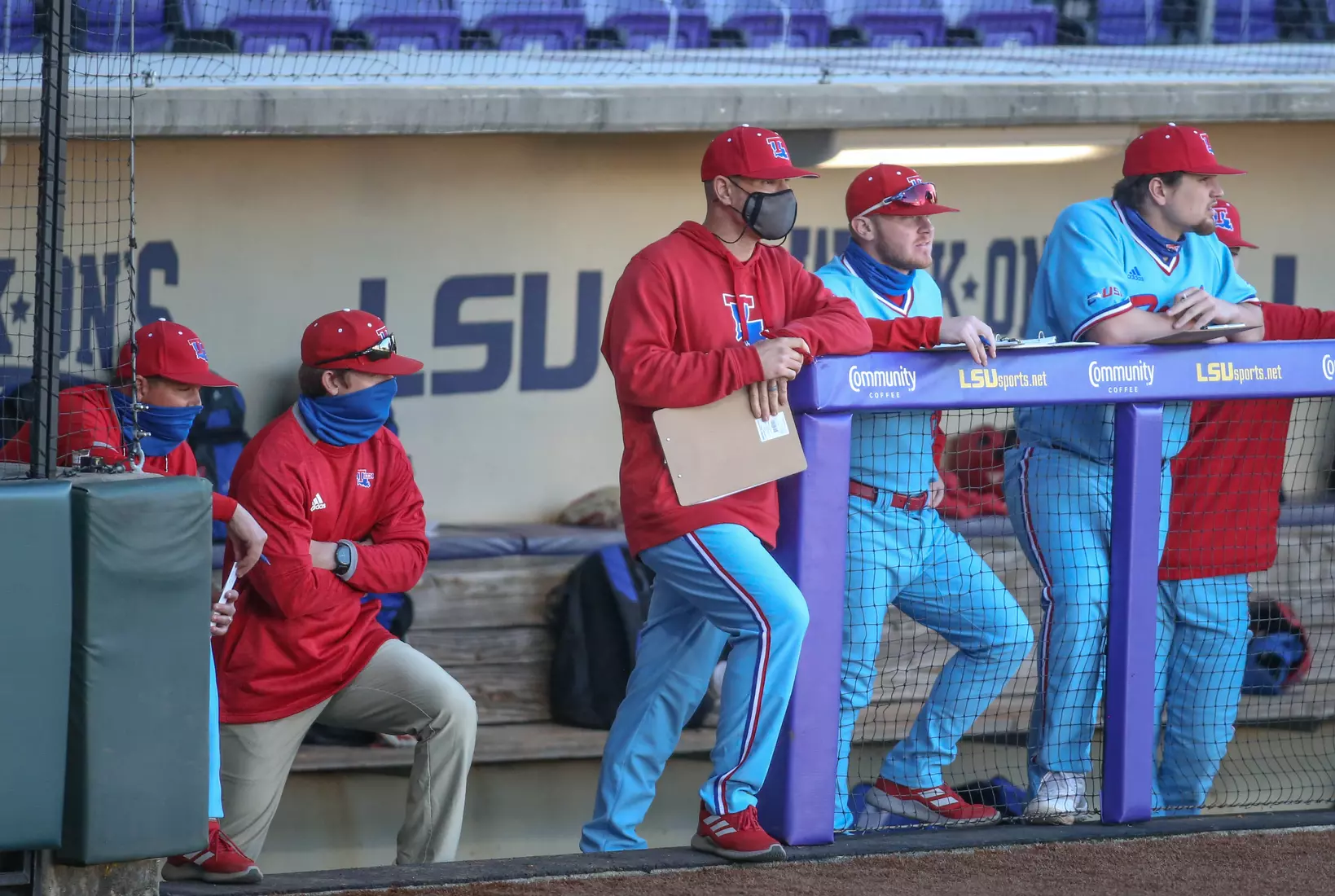 The Bulldogs fell 16-7 to No. 11 LSU on Monday, Feb. 22, at Alex Box Stadium.