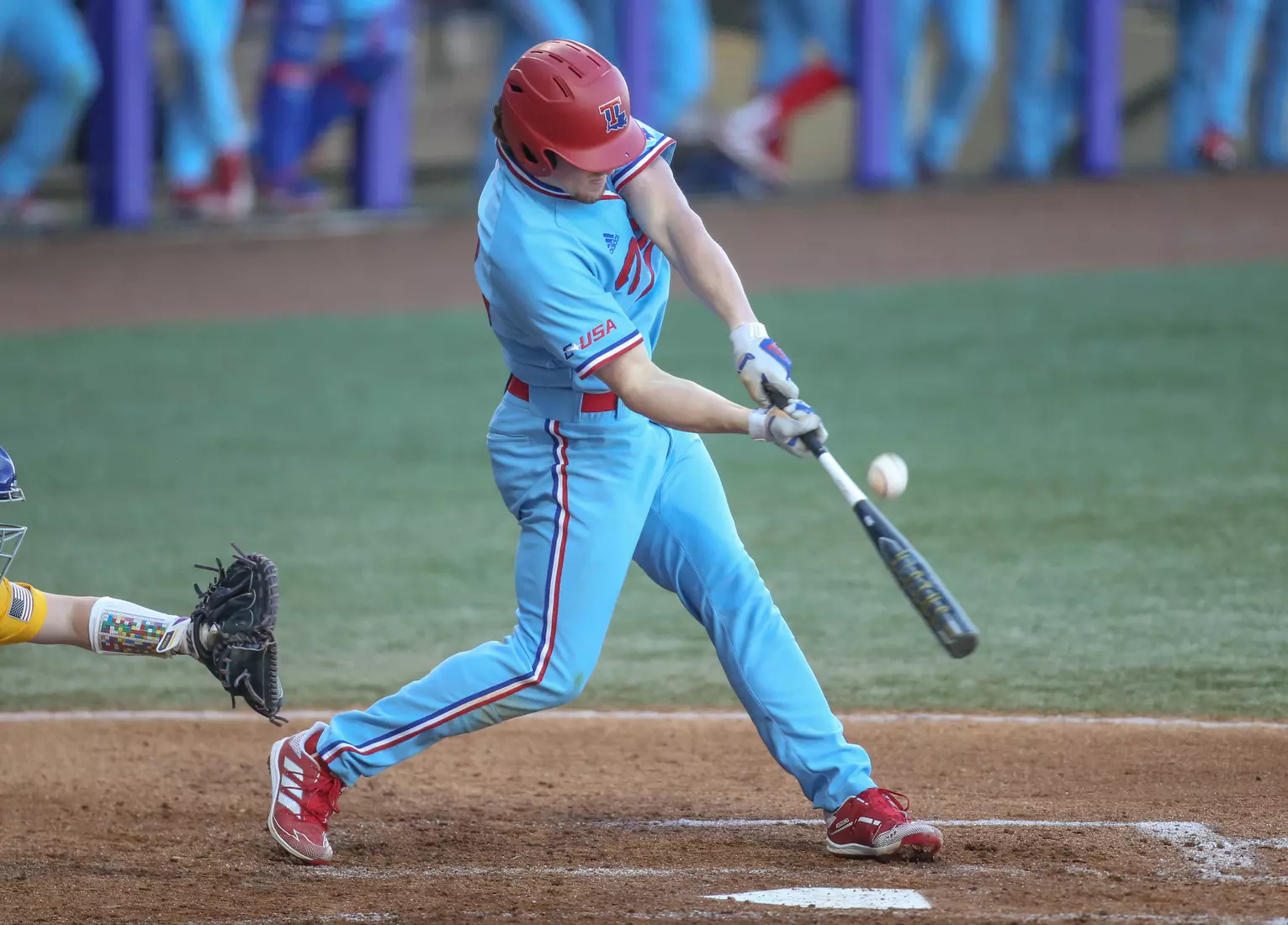 The Bulldogs fell 16-7 to No. 11 LSU on Monday, Feb. 22, at Alex Box Stadium.