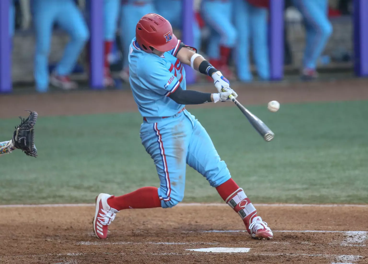 The Bulldogs fell 16-7 to No. 11 LSU on Monday, Feb. 22, at Alex Box Stadium.