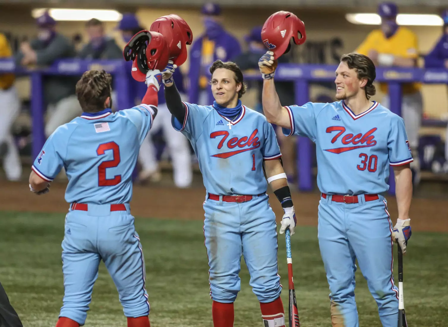 The Bulldogs fell 16-7 to No. 11 LSU on Monday, Feb. 22, at Alex Box Stadium.