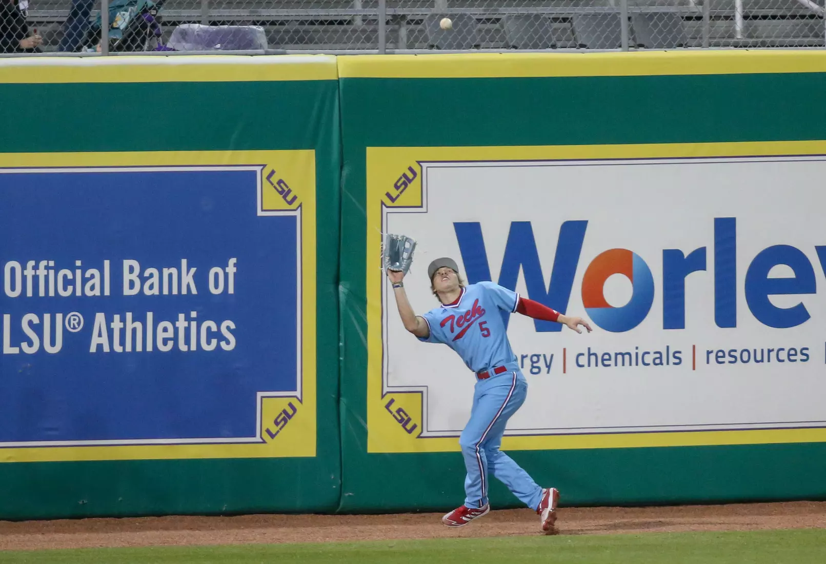 The Bulldogs fell 16-7 to No. 11 LSU on Monday, Feb. 22, at Alex Box Stadium.