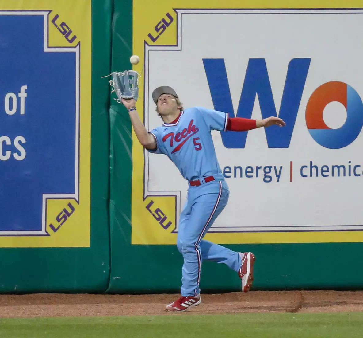 The Bulldogs fell 16-7 to No. 11 LSU on Monday, Feb. 22, at Alex Box Stadium.