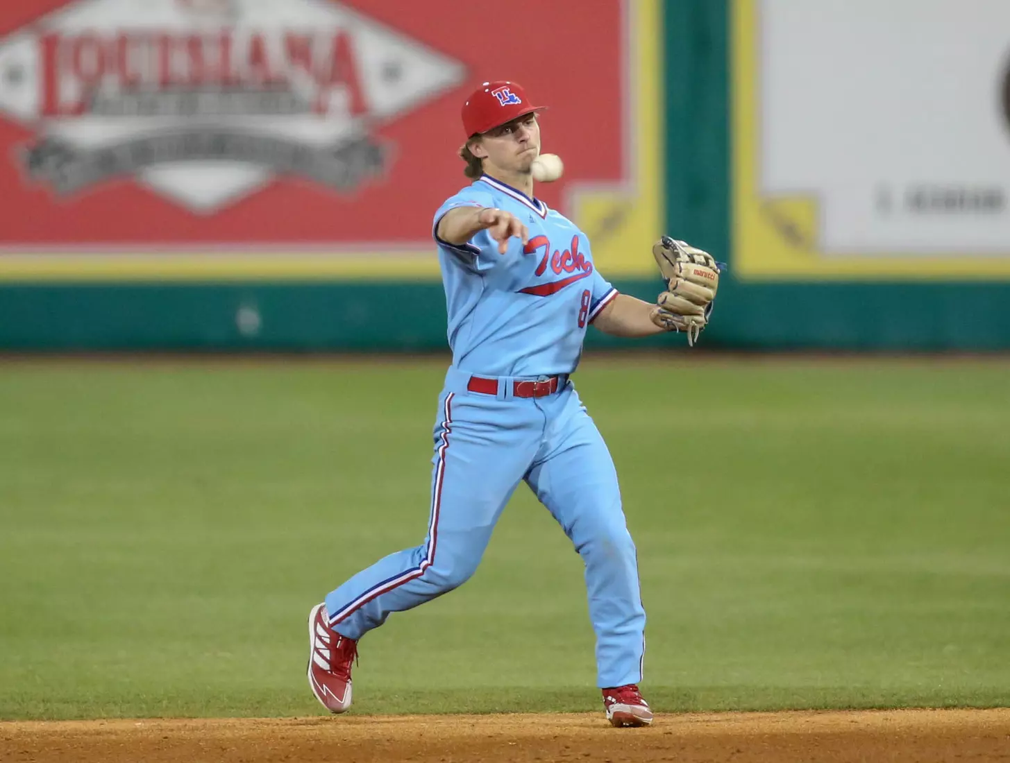 The Bulldogs fell 16-7 to No. 11 LSU on Monday, Feb. 22, at Alex Box Stadium.