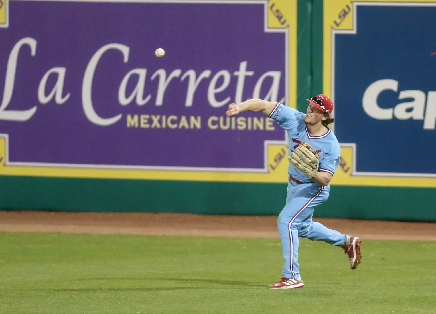 The Bulldogs fell 16-7 to No. 11 LSU on Monday, Feb. 22, at Alex Box Stadium.