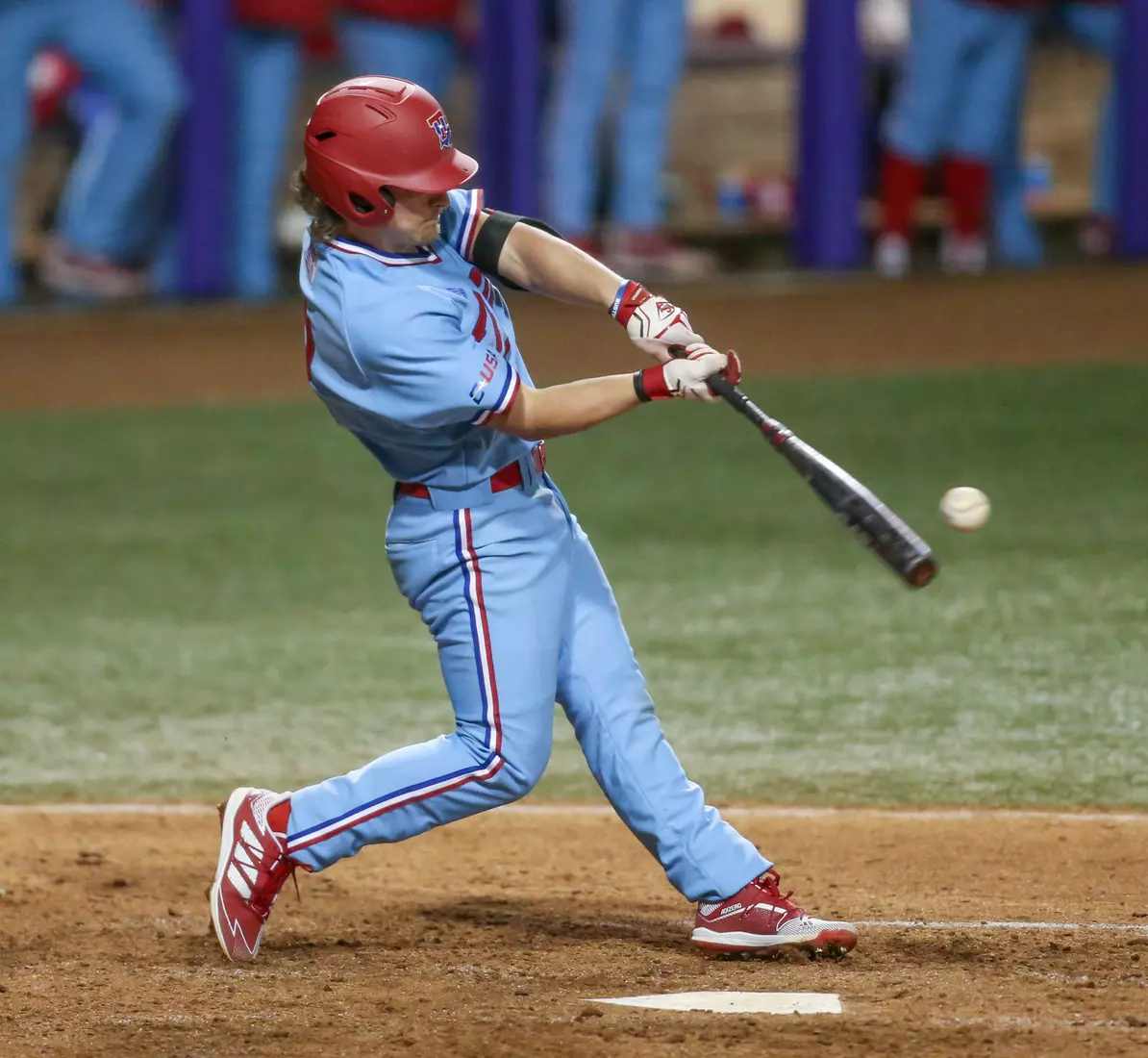 The Bulldogs fell 16-7 to No. 11 LSU on Monday, Feb. 22, at Alex Box Stadium.