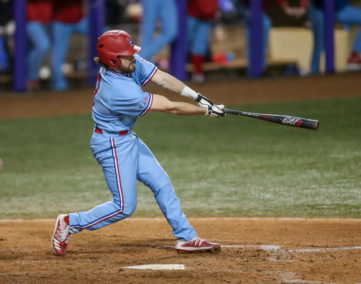 The Bulldogs fell 16-7 to No. 11 LSU on Monday, Feb. 22, at Alex Box Stadium.