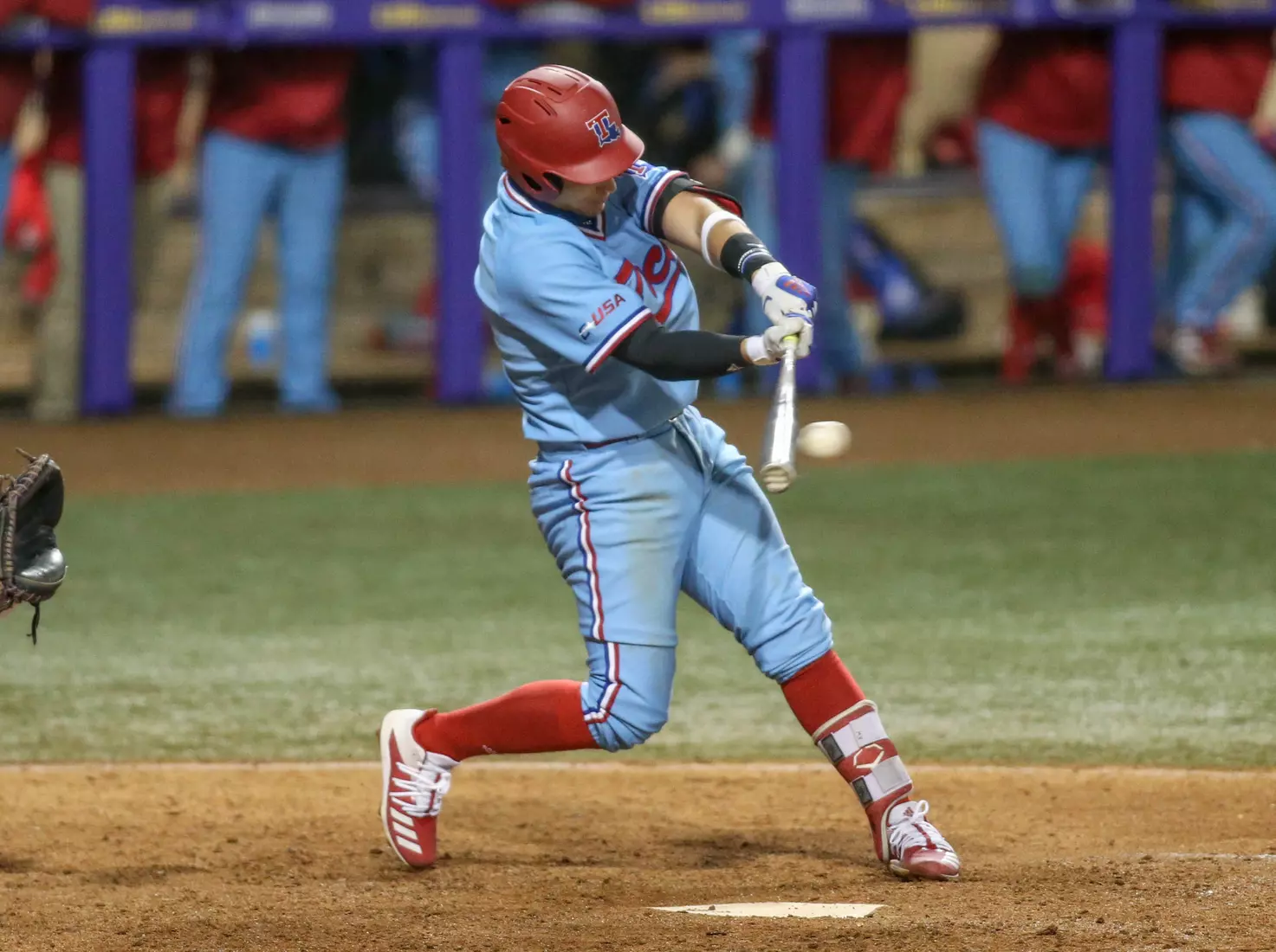 The Bulldogs fell 16-7 to No. 11 LSU on Monday, Feb. 22, at Alex Box Stadium.