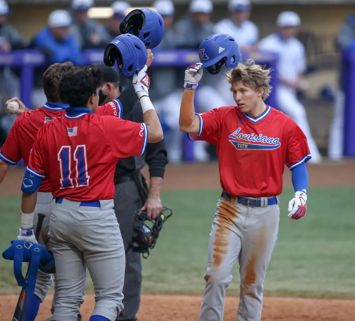 LA Tech scored its second most runs in a season opener in program history in Sunday's 18-1 victory over Air Force in Alex Box Stadium.
