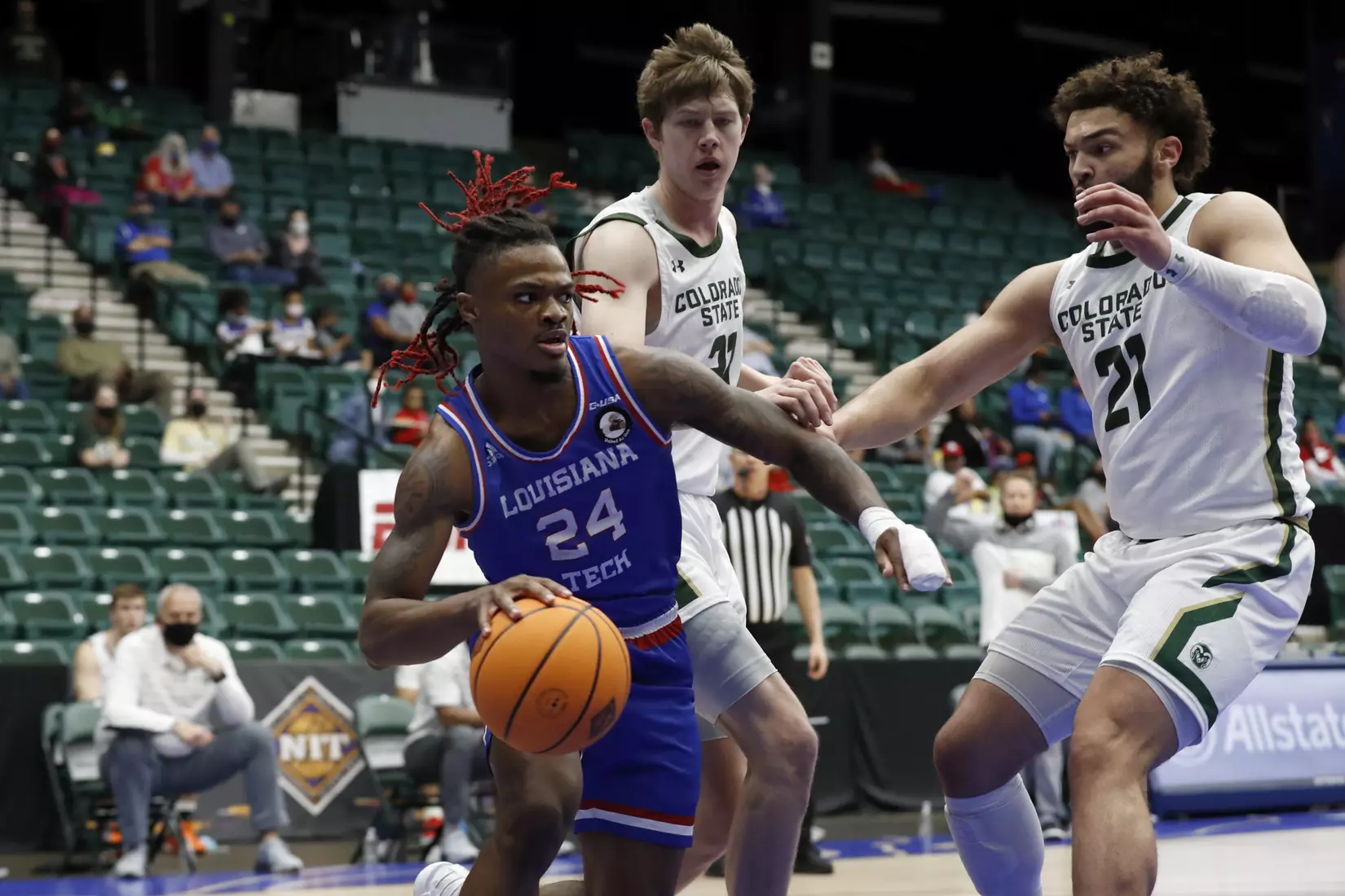 NIT basketball tournament March 28, 2021.