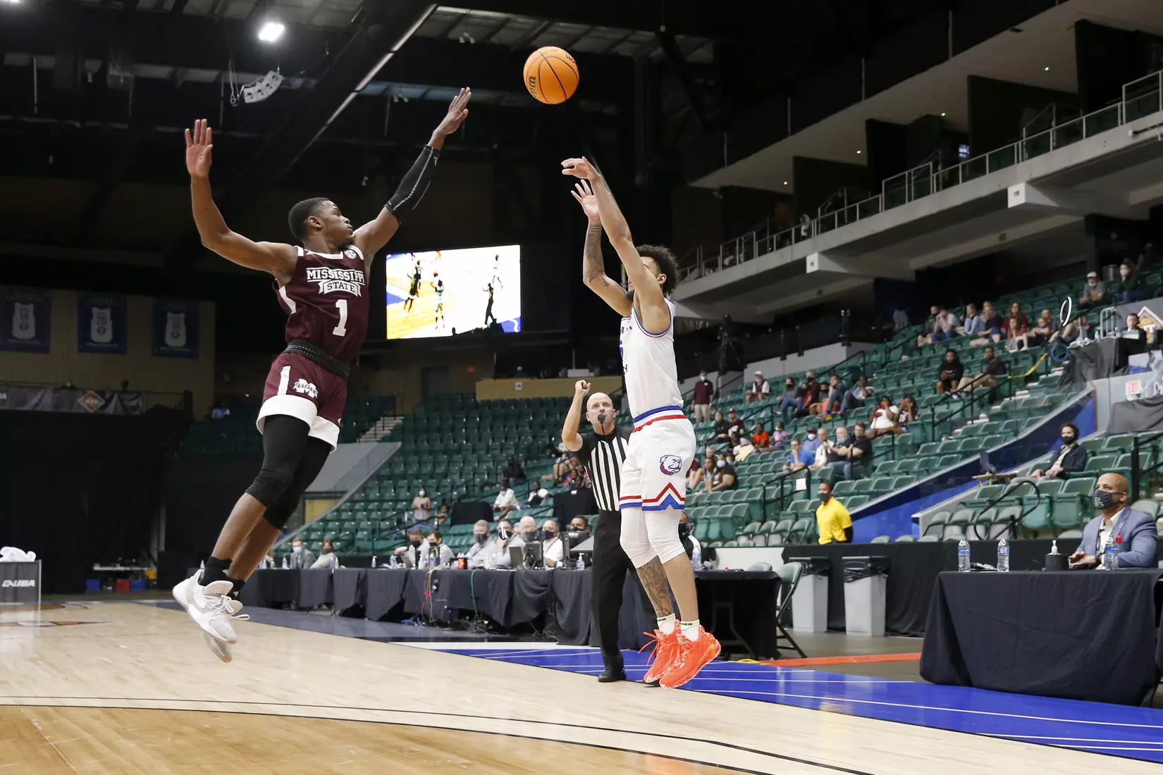 NIT basketball tournament March 27, 2021.