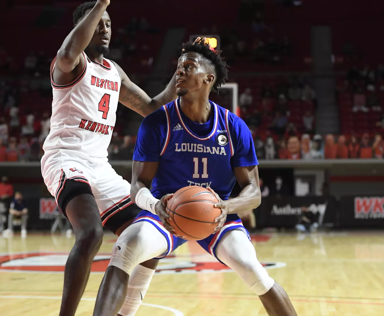 La Tech Bulldogs at WKU Hilltoppers, on January 8, 2021 at E.A. Diddle Arena in Bowling Green, KY