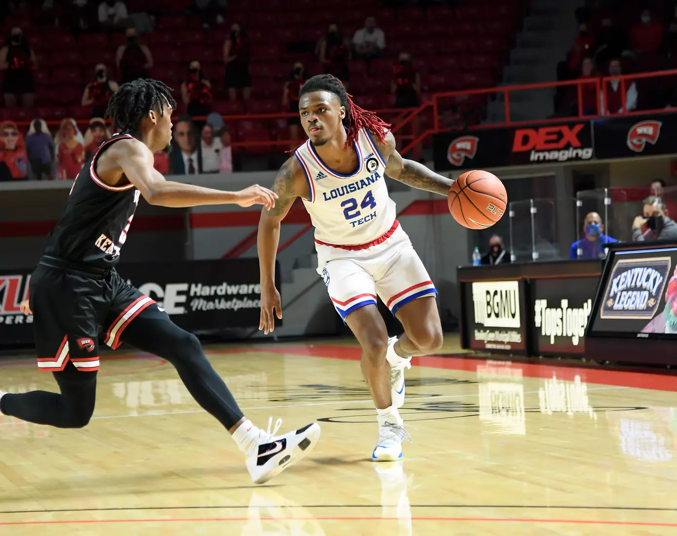 La Tech Bulldogs at WKU Hilltoppers, on January 9, 2021 at E.A. Diddle Arena in Bowling Green, KY