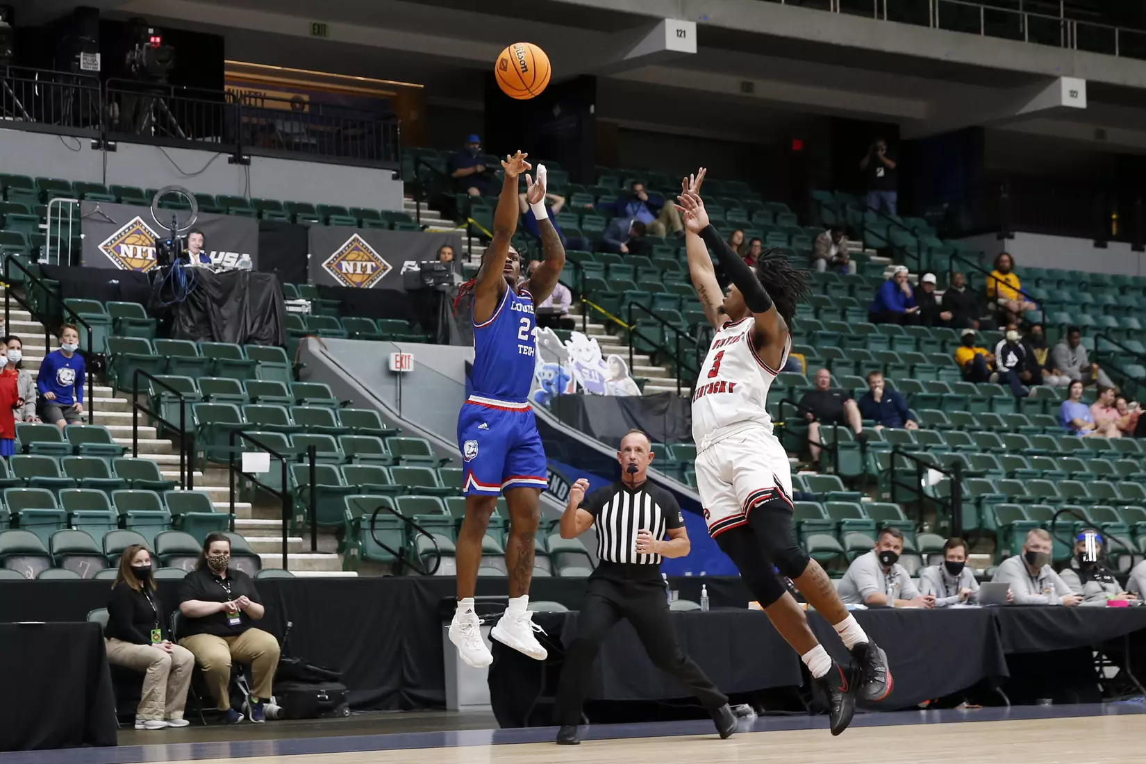 NIT basketball tournament March 25, 2021.