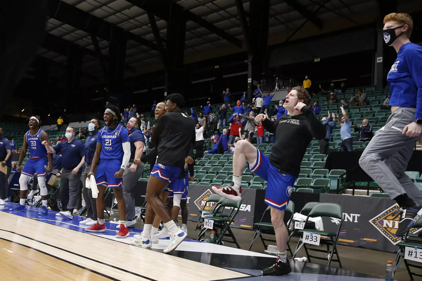 NIT basketball tournament March 25, 2021.