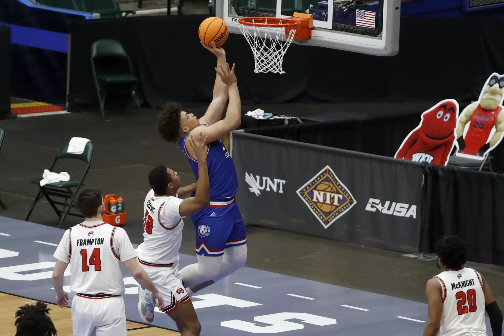 NIT basketball tournament March 25, 2021.