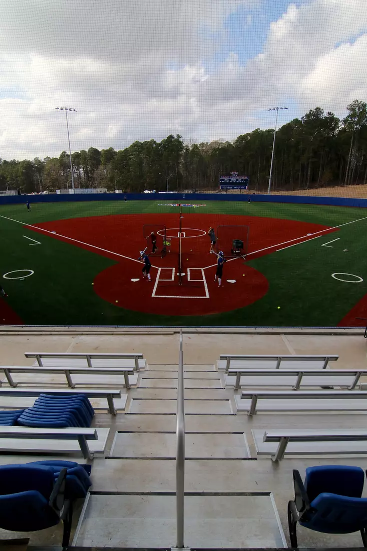 Tech baseball and softball teams practice for first time on their new fields of their new stadia on the Tech campus. The old faclities were destroyed by a 2019 tornado. Photo by TOM MORRIS/Tech Media Relations