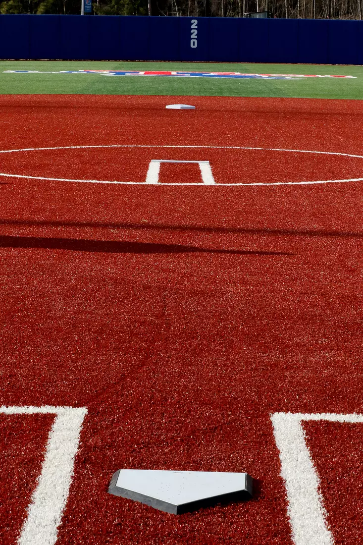 Tech baseball and softball teams practice for first time on their new fields of their new stadia on the Tech campus. The old faclities were destroyed by a 2019 tornado. Photo by TOM MORRIS/Tech Media Relations