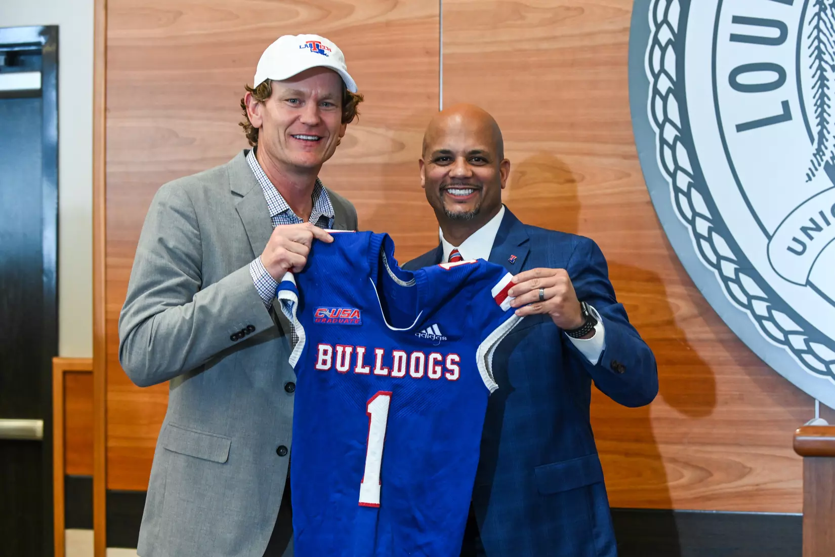 Louisiana Tech University has hired Texas Tech offensive coordinator Sonny Cumbie as our head football coach. Photograph by Emerald McIntyre/Louisiana Tech University.
