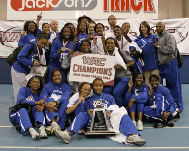 Louisiana Tech Lady Techsters 2008 WAC Indoor Champions