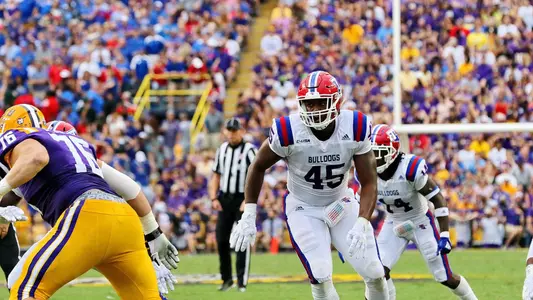 LATech 21, LSU 38