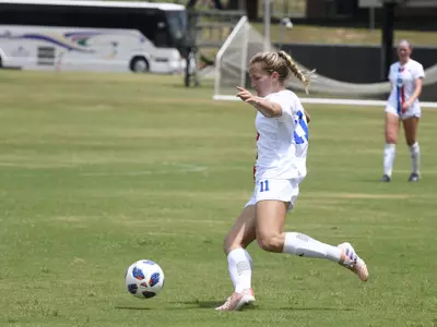 2018 Lady Techster Soccer vs NSU, Sunday, 08/19/2018, Lady Techster Soccer Complex, Ruston, LA, Louisiana Tech University, (photo by Donny J Crowe), Copyright:Louisiana Tech University.All Rights Reserved.(dcrowe@latech.edu) 318-257-4854, Content intended for editorial use only. Additional clearances may be required.