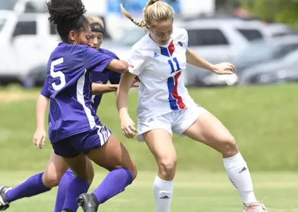 2018 Lady Techster Soccer vs NSU, Sunday, 08/19/2018, Lady Techster Soccer Complex, Ruston, LA, Louisiana Tech University, (photo by Donny J Crowe), Copyright:Louisiana Tech University.All Rights Reserved.(dcrowe@latech.edu) 318-257-4854, Content intended for editorial use only. Additional clearances may be required.