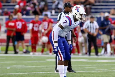 College football played at Ladd-Peebles Stadium, Mobile, Ala., 2018Sept1. TOM MORRIS Photo/LATechSportsPix.com. c.2018. Louisiana Tech University Foundation. ALL RIGHTS RESERVED. No screenshots allowed. For Editorial Use Only.
