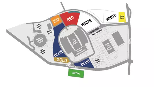 Football Parking Map