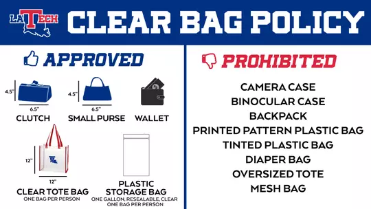 clear bag policy